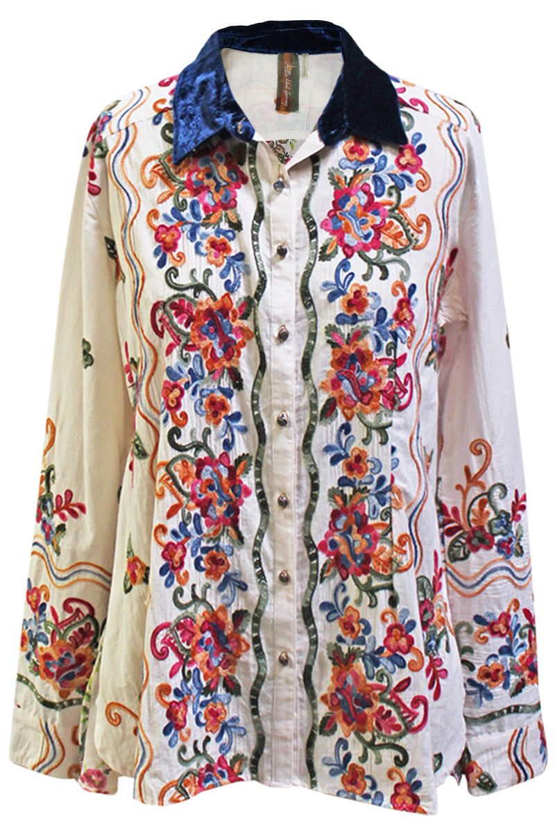 Shana Embroidered Shirt