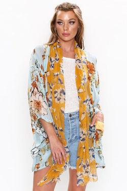 Floral Bomb Kimono