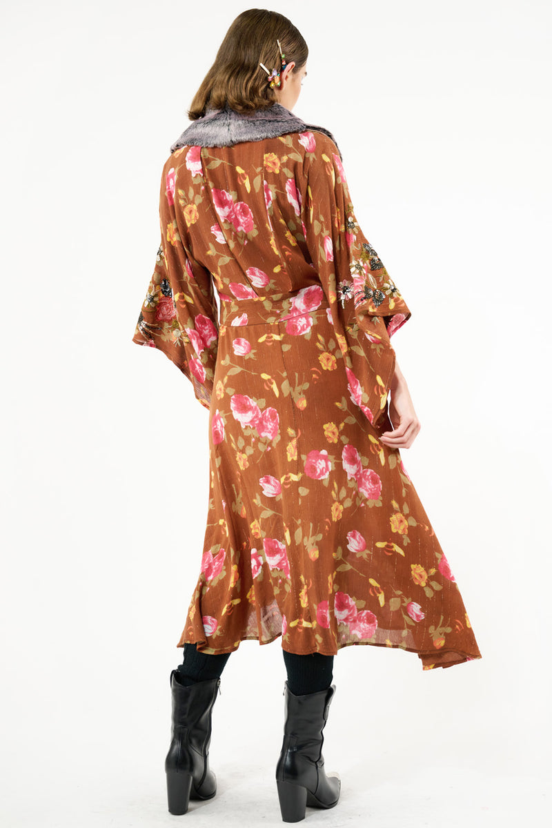 Charlene Princess Of Monaco Kimono Dress