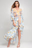 Summer Kisses Maxi Wrap Dress