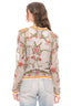 Bohemian Feel Embroidered Mesh Jacket