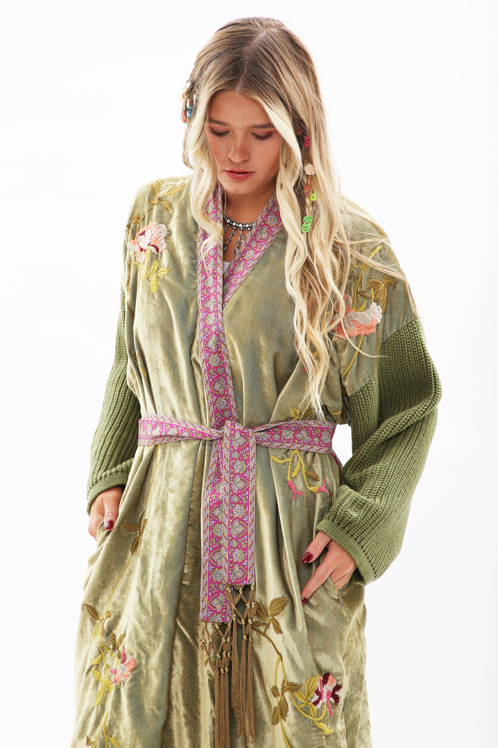 Something Magical Velvet Coat