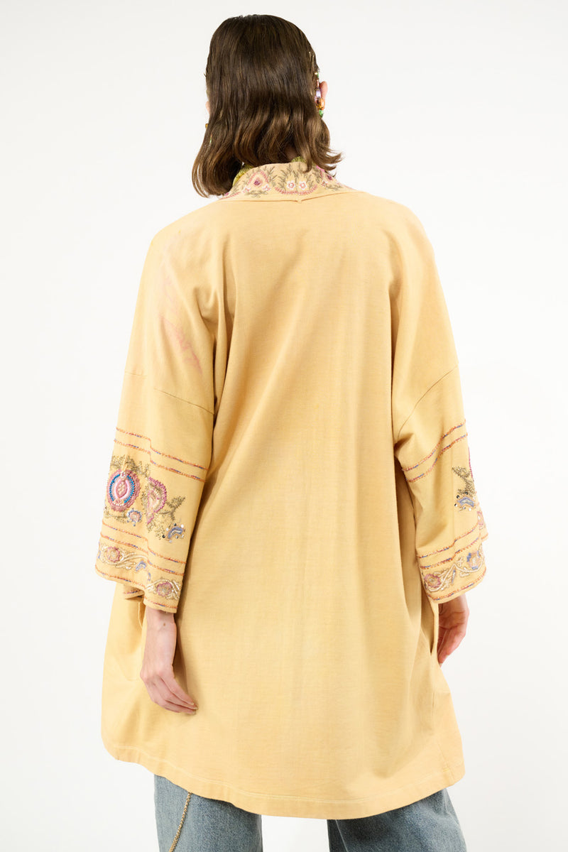 Juliette Embellished French Terry Kimono Jacket