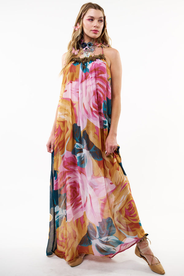 Exotic Maxi Dress