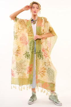 Coral Fields Kimono