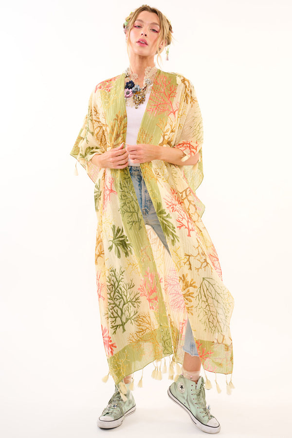 Coral Fields Kimono