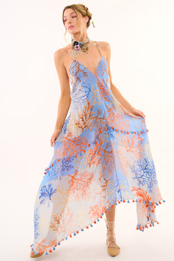 Coral Fields Dress