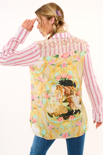 Birth of Venus Stripe Shirt