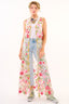 Cassia Embroidered Mesh Maxi Duster