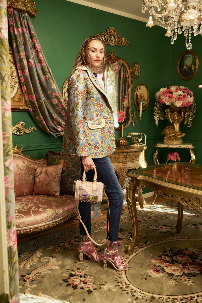 Renaissance Silk Jacquard Blazer