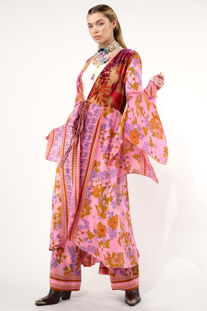 Golden Aurela Kimono