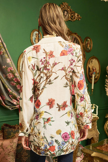 Lilia Embroidered Shirt-I