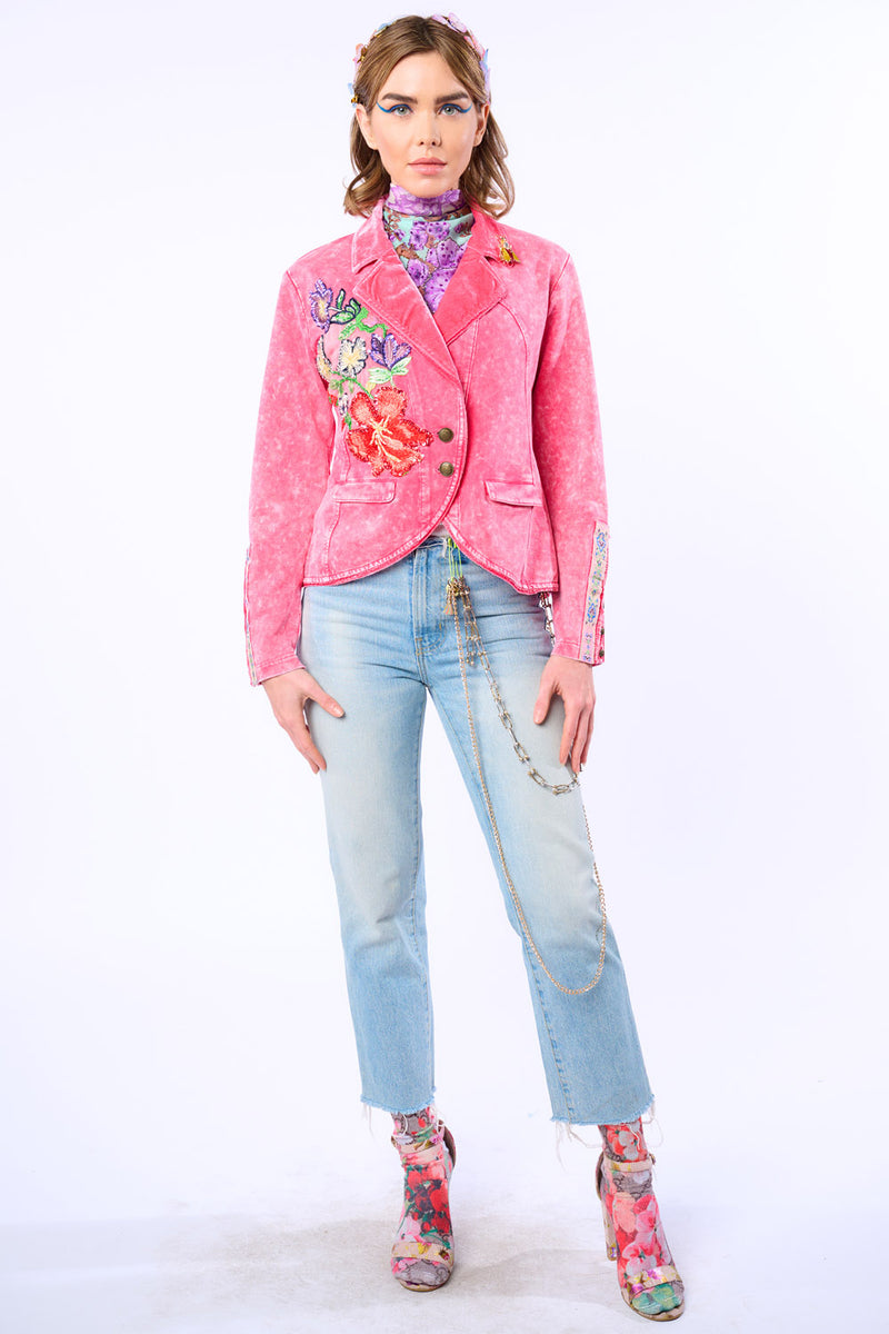 Juliet French Terry Blazer/Jacket