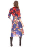 Autumn Blossom Shirt-Dress