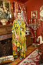 French Riviera Hand-Beaded Kimono