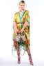 French Riviera Hand-Beaded Kimono
