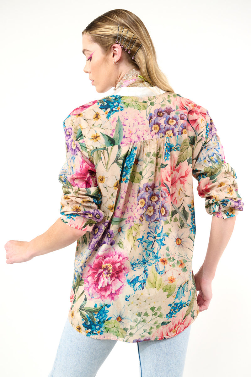 Miss September Embroidered Blouse