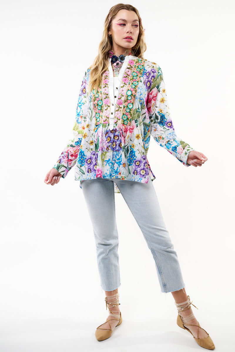 Ibiza Embroidered Blouse