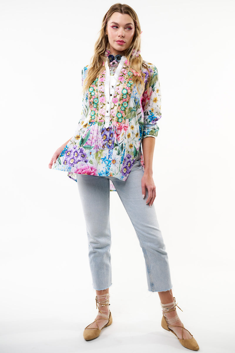 Ibiza Embroidered Blouse