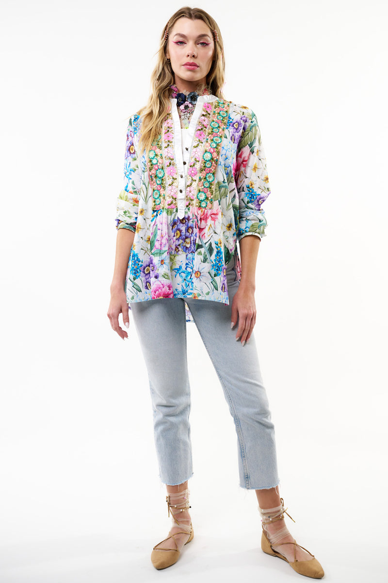 Ibiza Embroidered Blouse