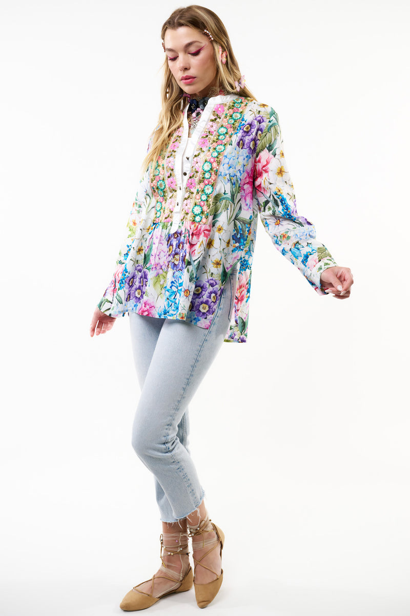 Ibiza Embroidered Blouse