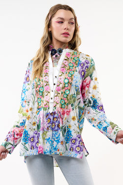 Ibiza Embroidered Blouse