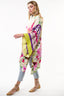 Tropical Mood Hand-Beaded Kimono/Topper