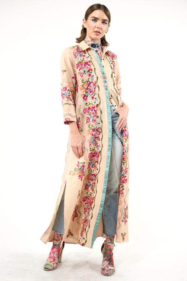 Beauty Mark Maxi Duster