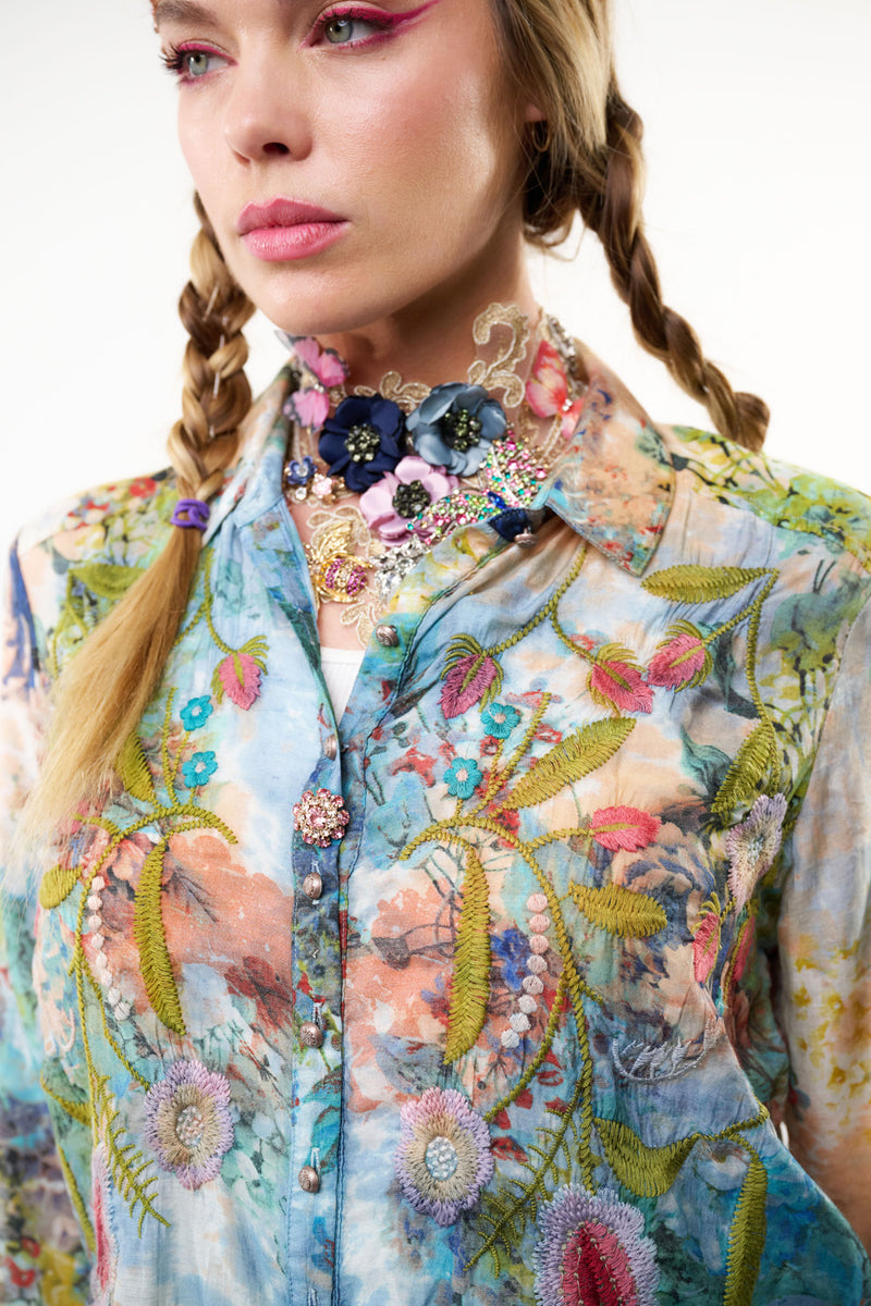 Valeria Embroidered Shirt