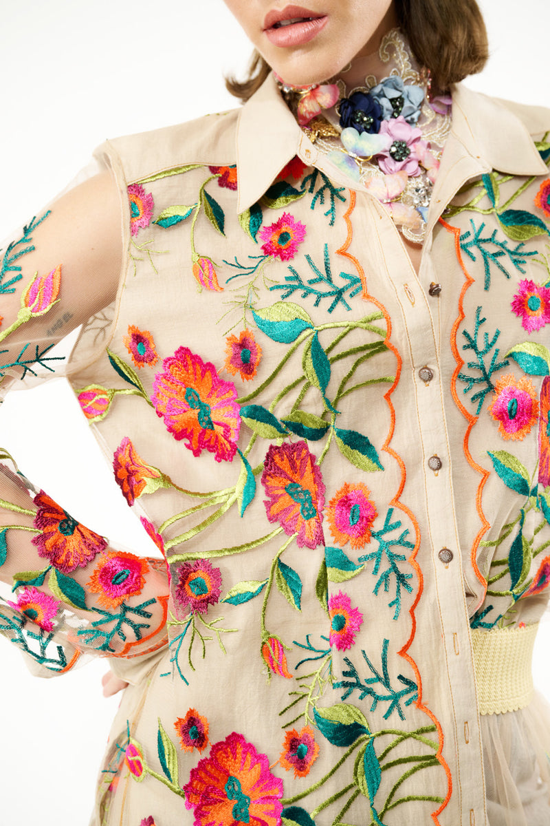 Vintage Tulips Shirt