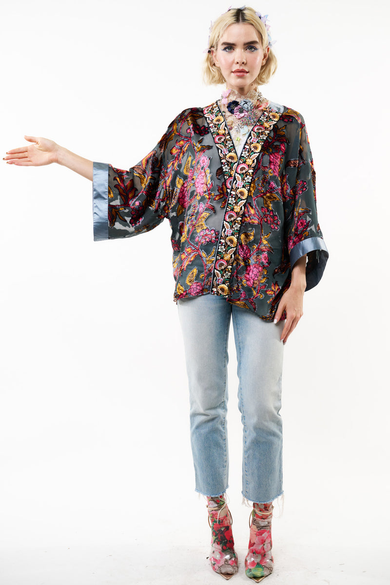 Holiday Jewels Kimono