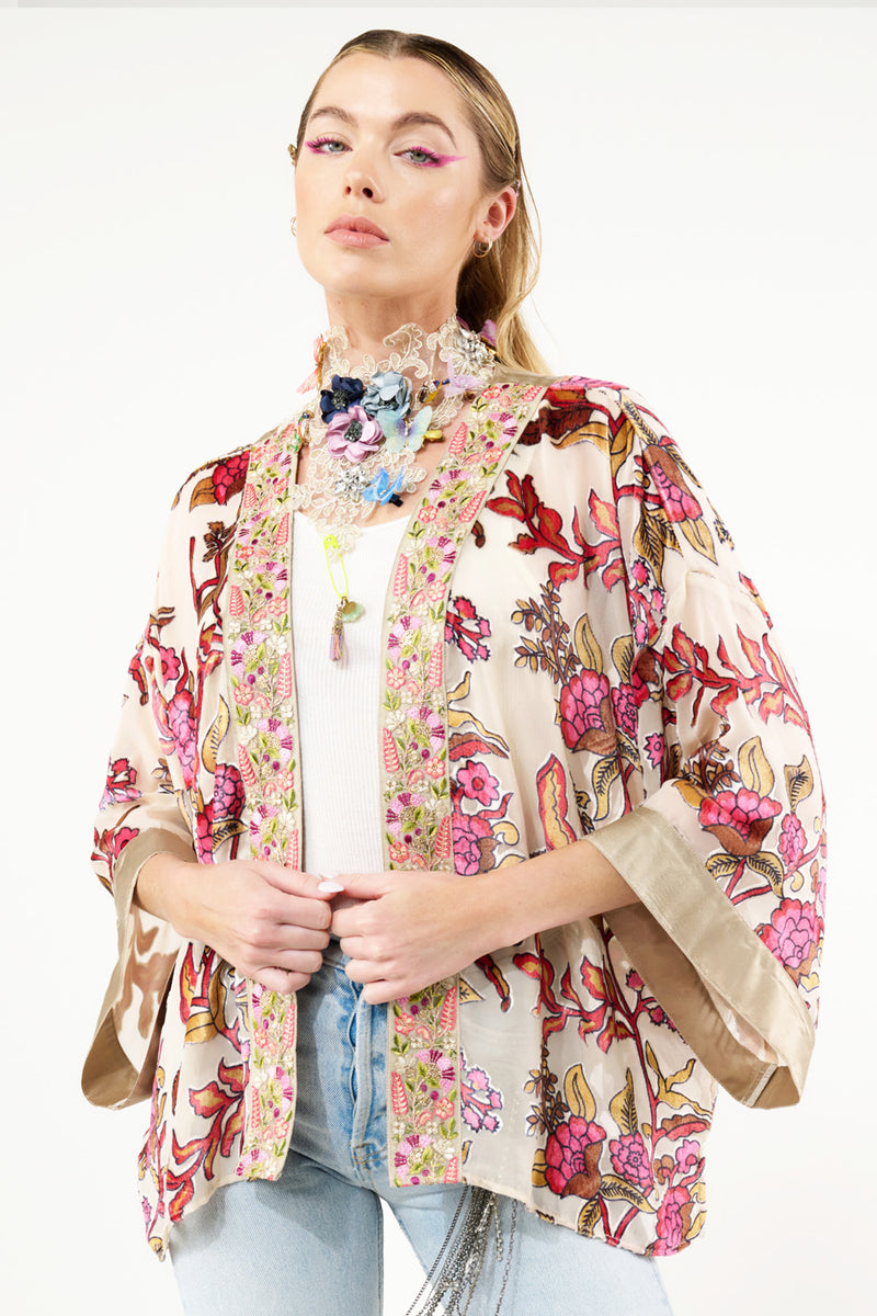 Holiday Jewels Kimono