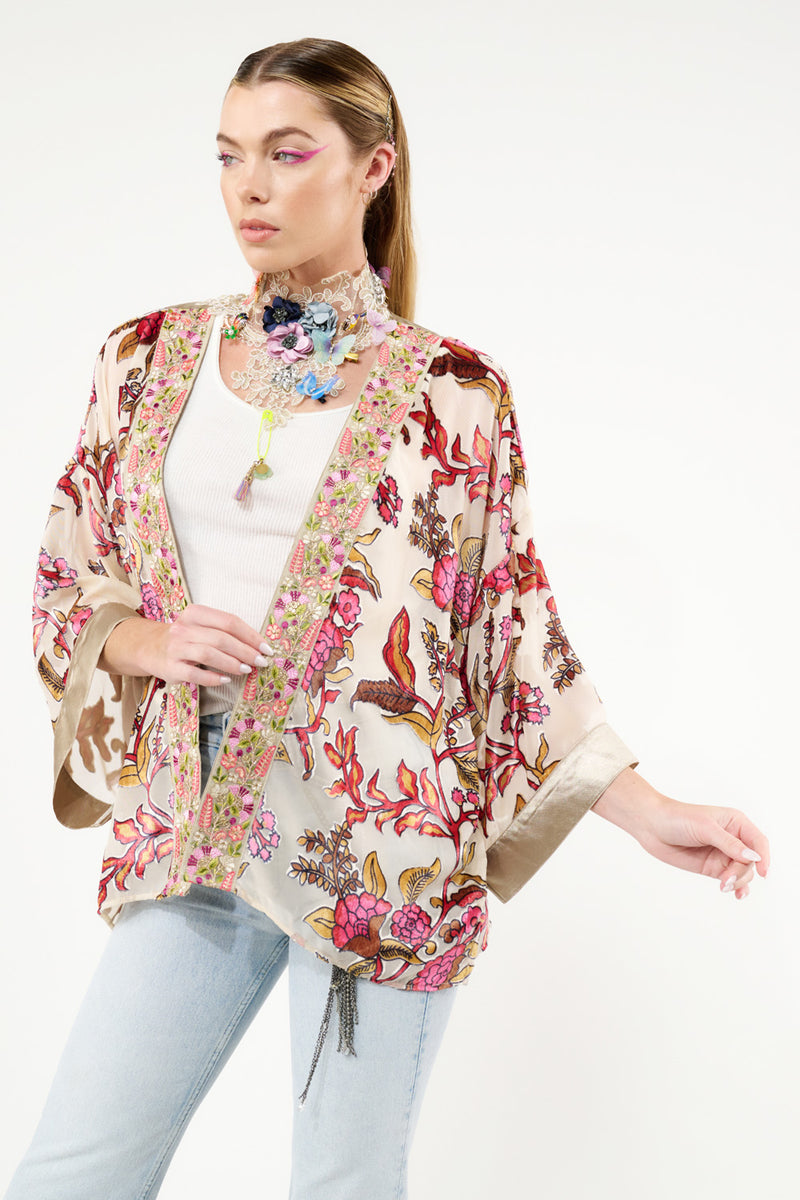 Holiday Jewels Kimono