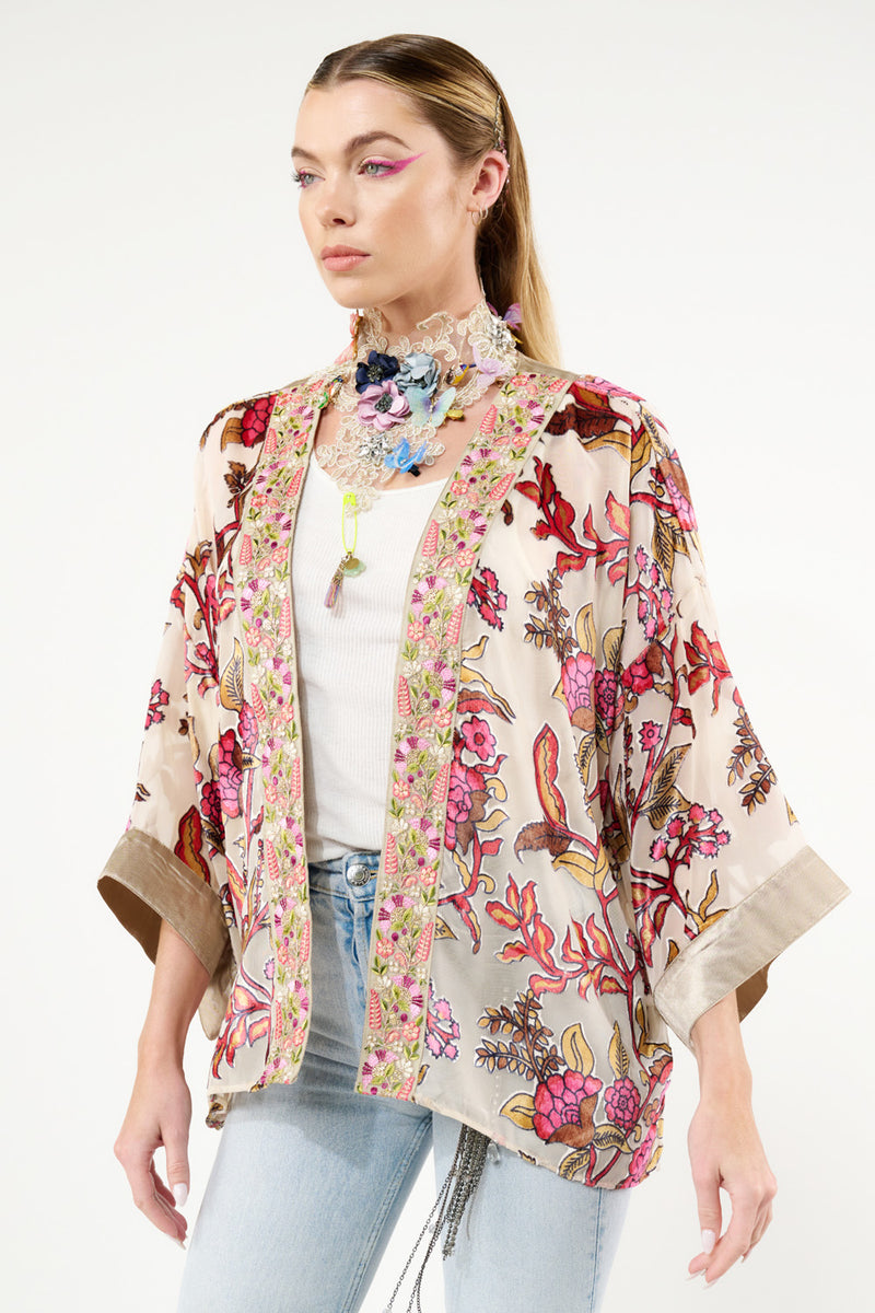 Holiday Jewels Kimono