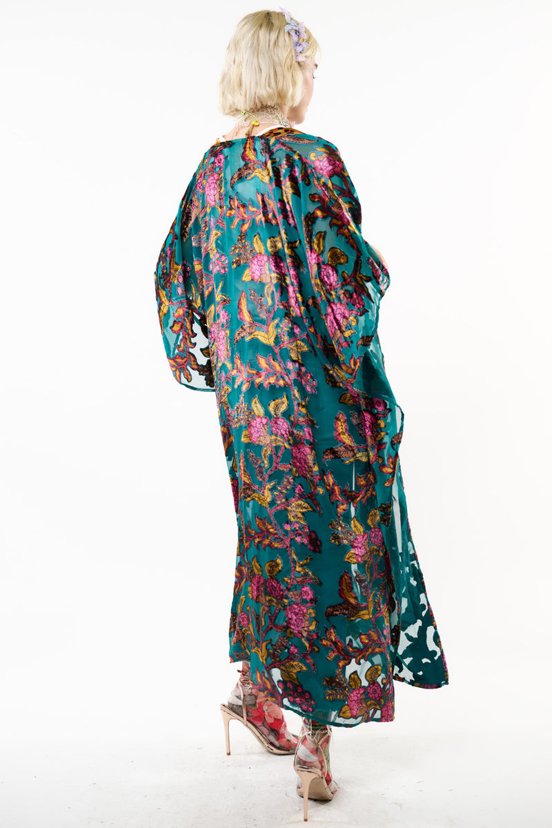 Holiday Jewels Maxi Kimono