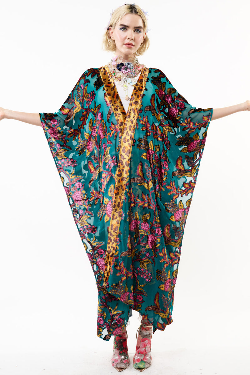 Holiday Jewels Maxi Kimono