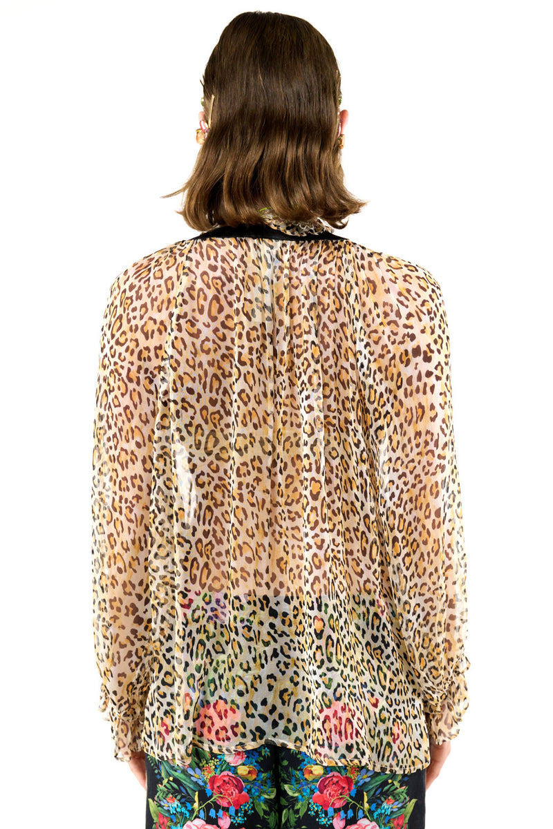 Cheetah Blouse