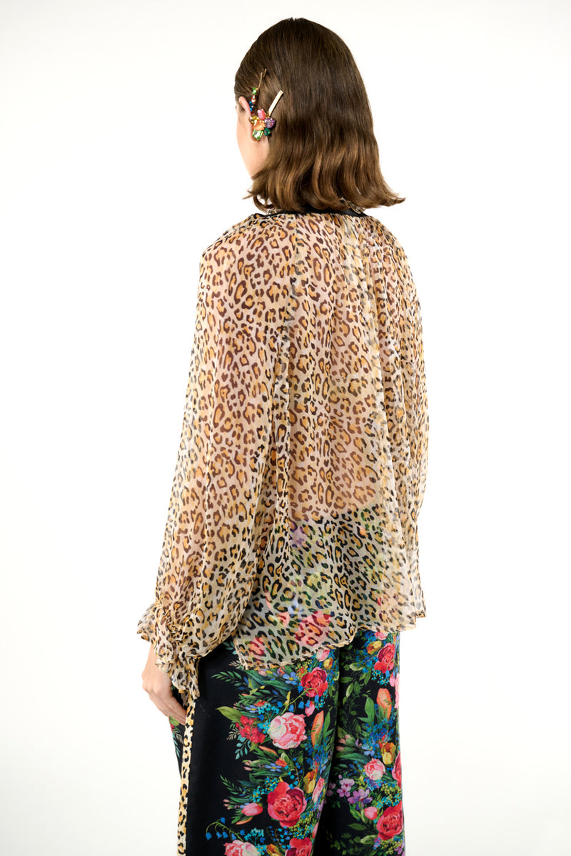 Cheetah Blouse