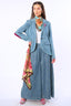 Alaia Stripe Denim Blazer