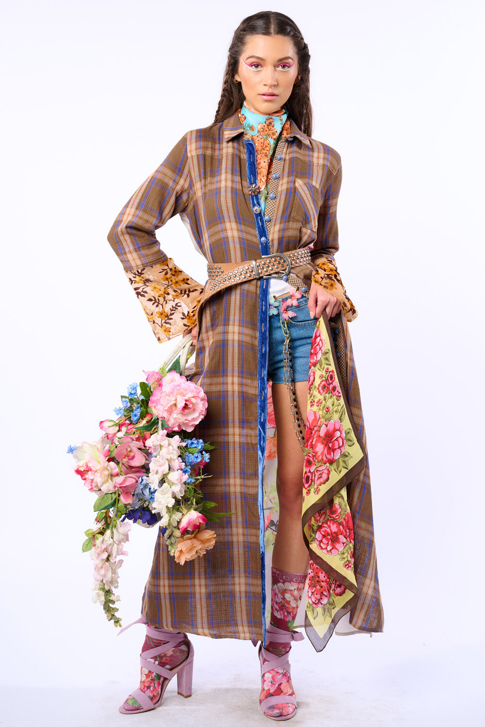 Anna Duster in Brown