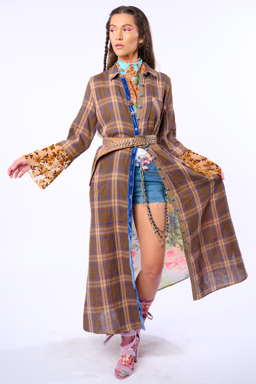 Anna Duster in Brown
