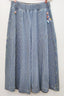 Alaia Stripe Denim Bermuda Shorts