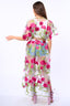 Holiday Of Love Embroidered Mesh Kimono / Topper