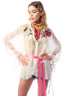 Amora Chiffon Hand - Embellished Blouse / Top