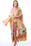 The Legend Of The Crane Maxi Kimono