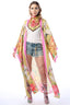 The Legend Of The Crane Maxi Kimono