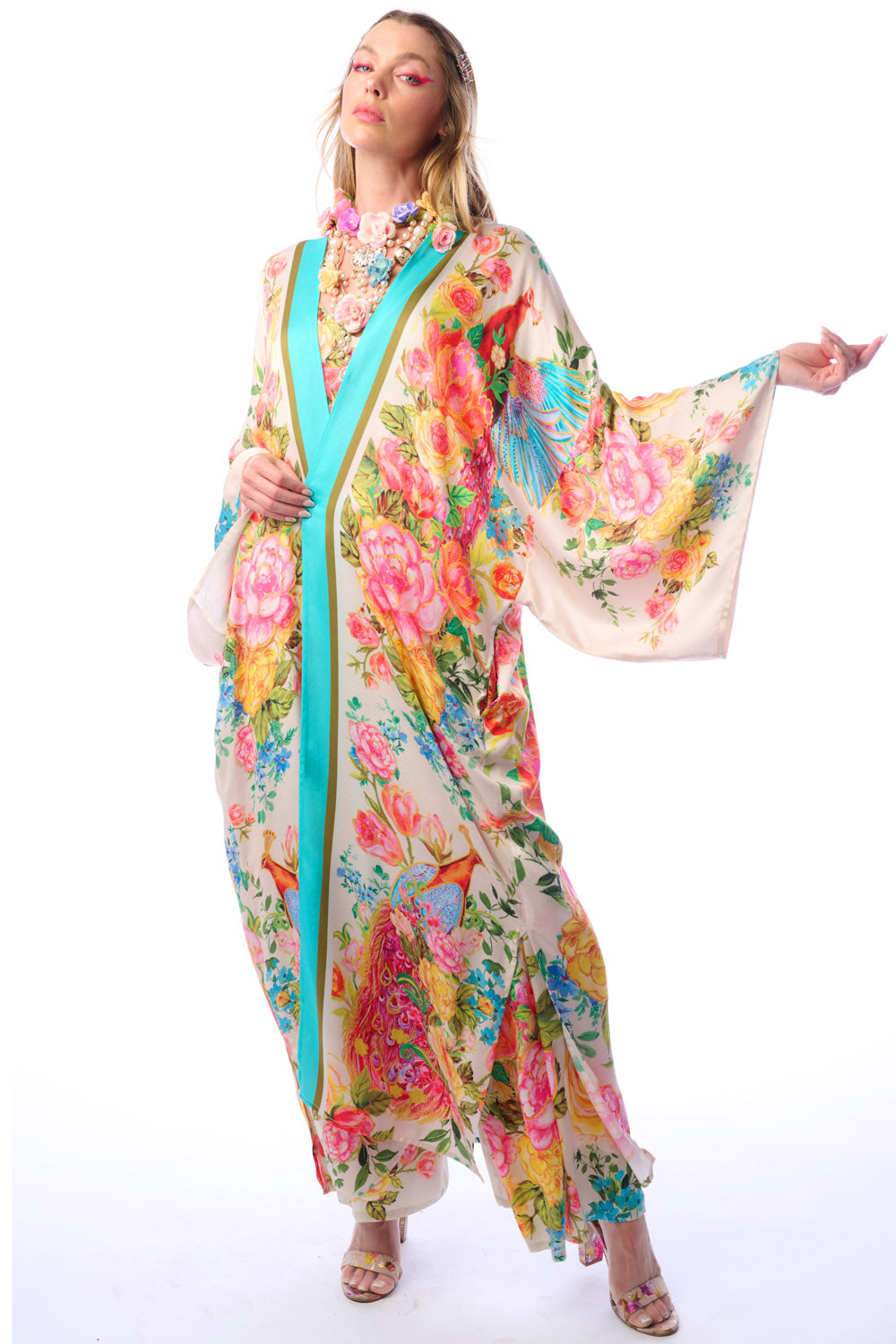 Earth Angels Maxi Kimono
