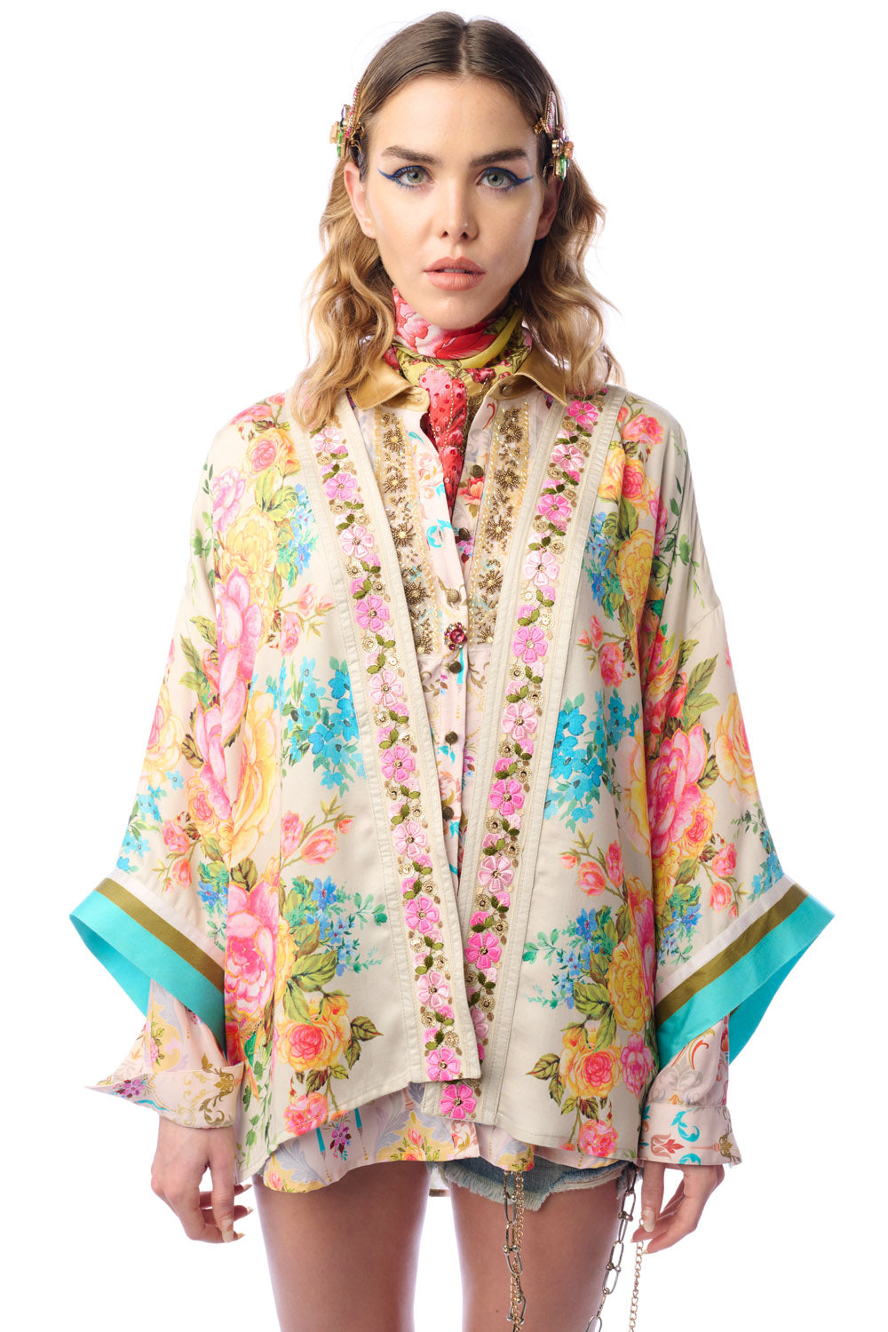Earth Angels Short Kimono