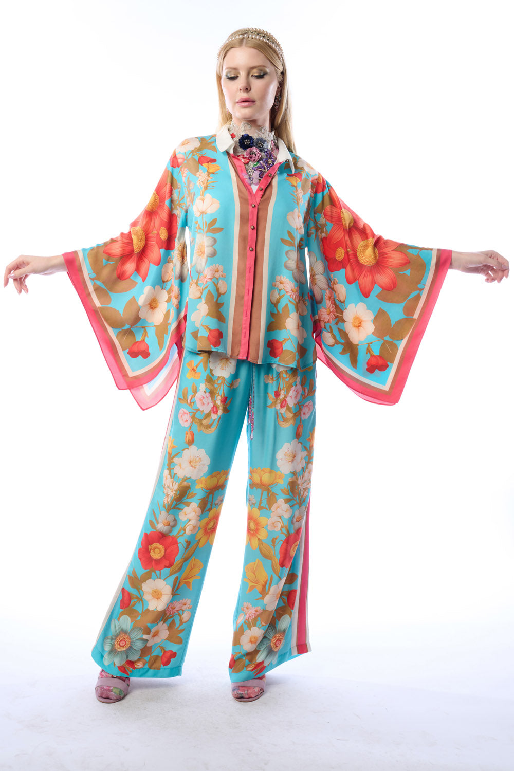 Floral Garden Pants