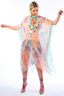 Rose Embellished Kimono